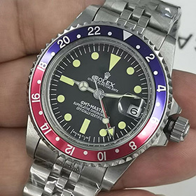 【日本実店舗販売】ROLEX GMTマスターコピー時計1675、お得なタイムセール